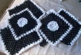conjunto de 2 tapetes